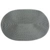 Oválná podložka na stůl 30x45 Judy 2 ocelové opletení Eurofirany