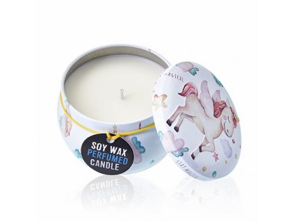 sojova sviecka nechtik jednorozec