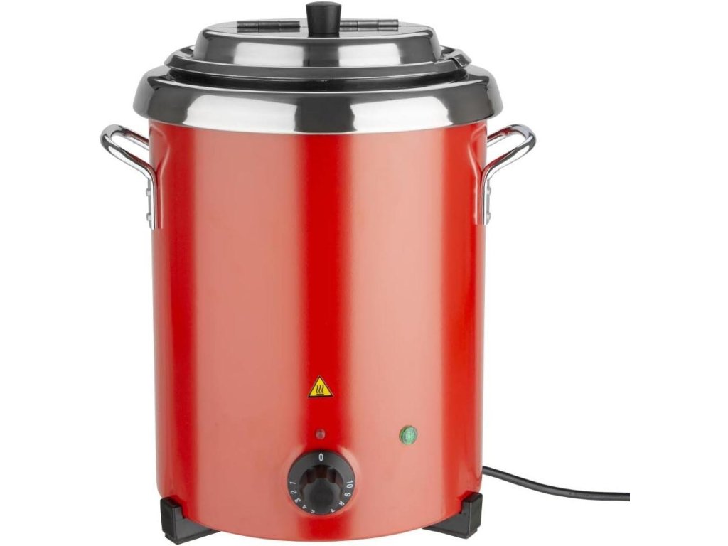 Nová Buffalo várnice na polévku s držadly 5,7L, 1500W