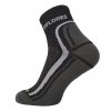 Funkční ponožky FLORES Active - černá/šedá