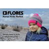 Dětská čepice FLORES Kenai Kids Reflex - růžová