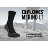 Merino ponožky FLORES Merino LT