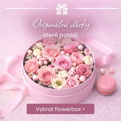 Flowerboxy s rozvozem v Karlových Varech z floristické dílny