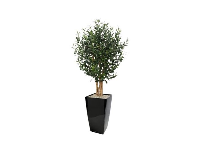 olijf kunstboom 120cm in plantenbak cubico