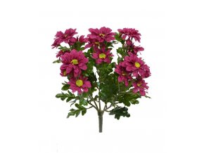 408403bu chrysant boeket 35 burgundy