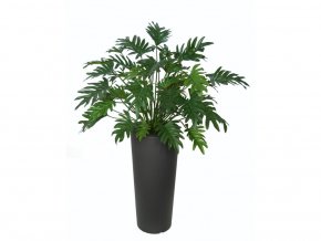 Umelá rastlina Philodendron Lux + květináč Cono (125cm)