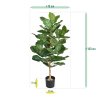 lyrata royal kunstplant 90 cm 102609 6