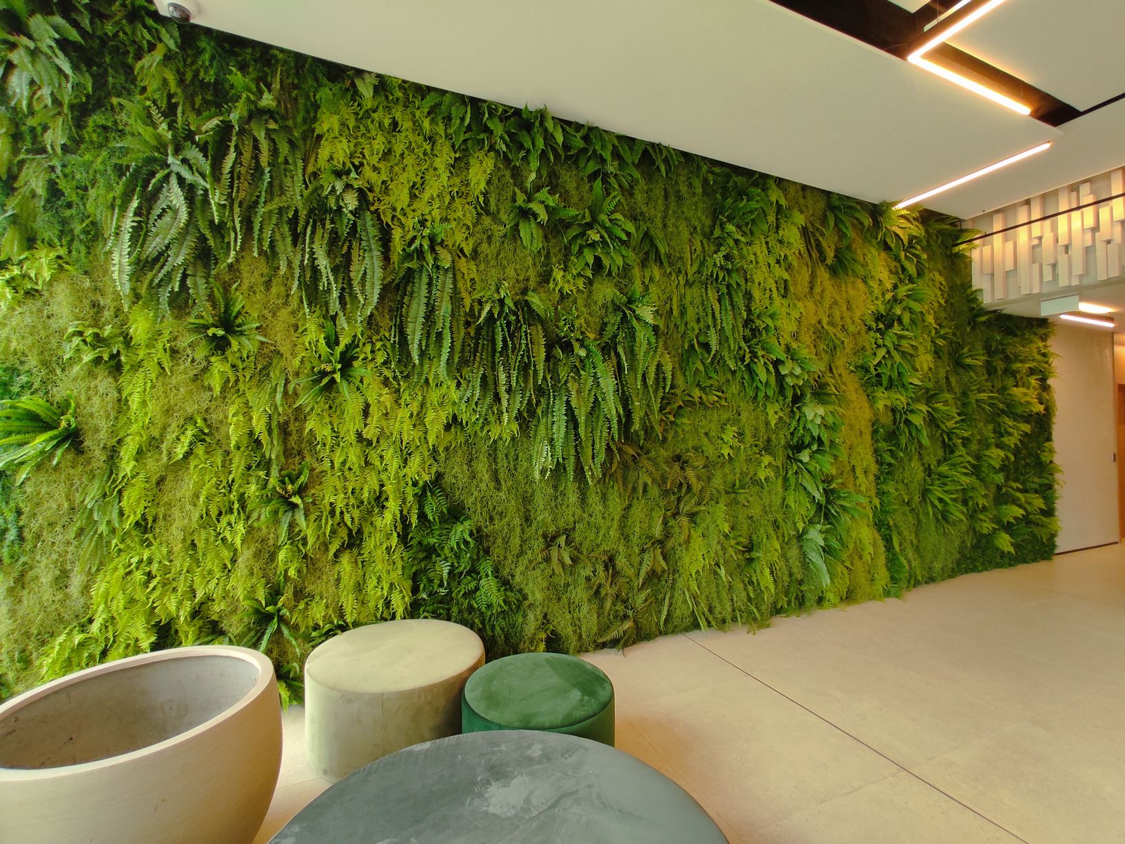 Netradiční umělá zelená stěna v Žilině