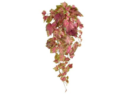 Umělá rostlina Vinná réva převis - rosé (65cm)