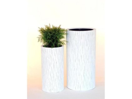 8551 kvetinac sklolaminat bianca 31x60cm bila