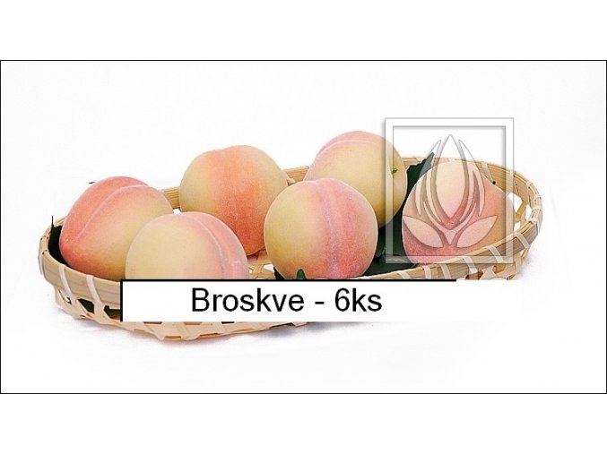 Umělé ovoce - Broskev