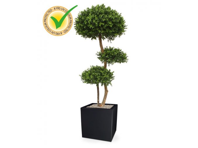 138614uv buxus ball x3 deluxe 140 panama 40 shiny black