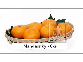 Umělé ovoce - Mandarinky