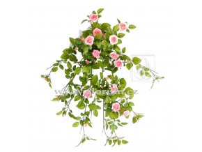 Umělá rostlina převis z růží (55cm)