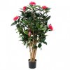 Umělá rostlina Camellia DeLuxe (100cm) - růžová