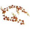 Umělá rostlina Girlanda javor - podzim oranžová (175cm)