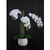 Orchid Phalaenopsis Mini Fiber Pot 50 cm White 5685WHT