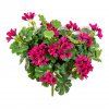 Umělá rostlina Pelargonie "kaskáda" (35cm) - violet