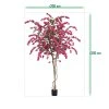 bougainvillea kunstboom deluxe 300cm cerise sizing template