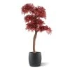 acer bonsai kunstboom deluxe 220cm burgundy combination image 1