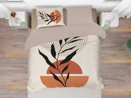 Vycházející slunce 3D povlečení Japonský styl