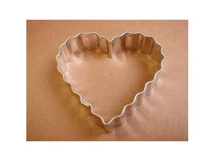 Vykrajovátko srdíčko vroubkaté  Vroubkované srdíčko