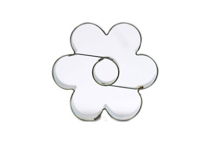 Velká kytička - střed kolečko  Kytička se středem