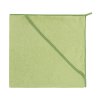 13817 3 detska frote osuska s kapuckou 80x80cm 330g sv zelena
