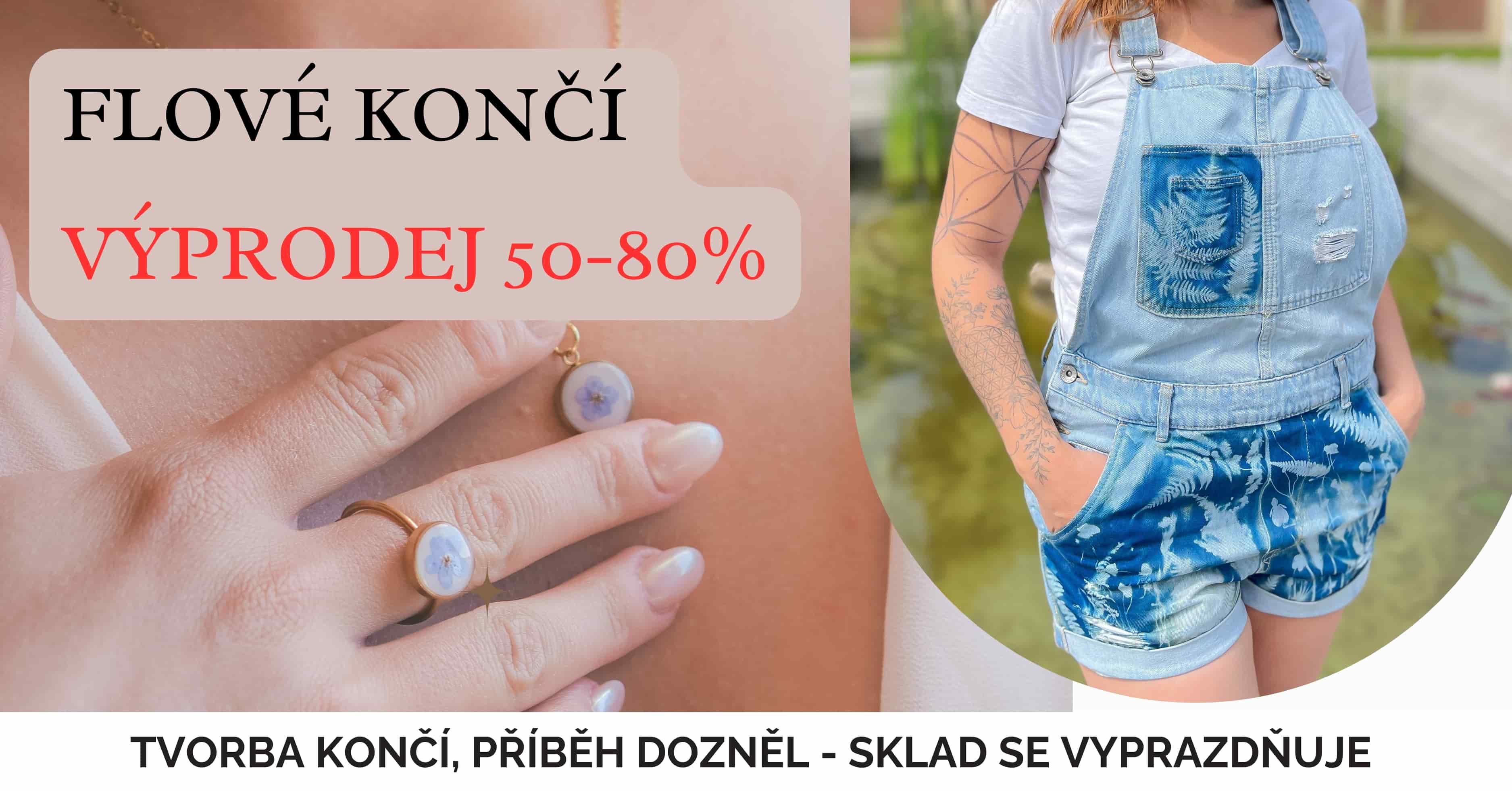 Šperky z květin