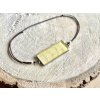 Obdélníkový náramek 26x11mm malovaný v barvách na přání
