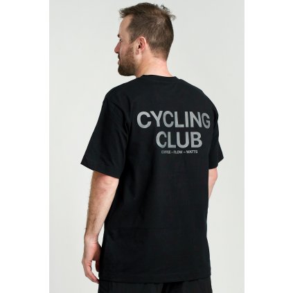 Tričko CYCLING CLUB - černá