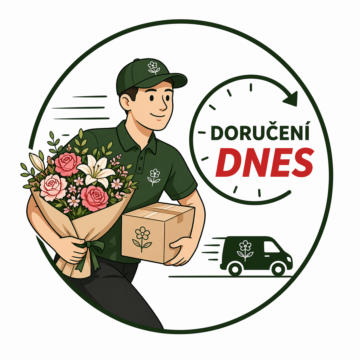 Rozvoz květin Brno