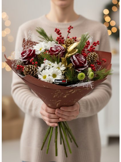 Zimní kytice  od FlowerGO