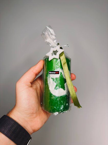 Svíčka válec hvězda