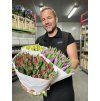 "Balík" 50-ti čerstvých  holandských tulipánů