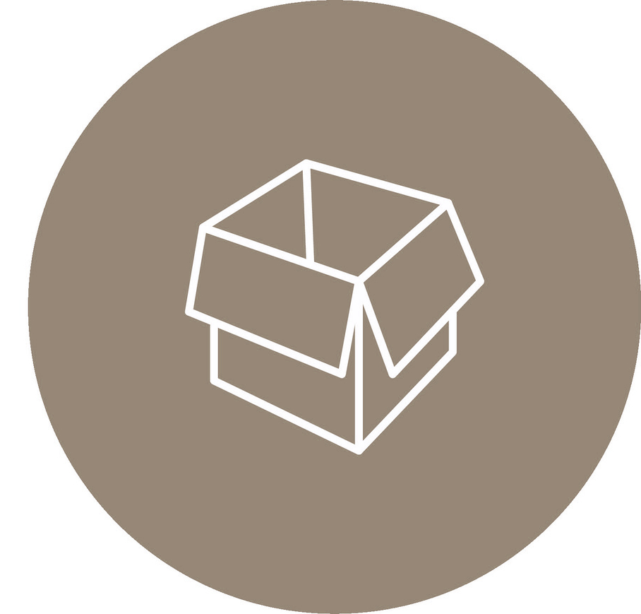 Sorgfältig verpackt