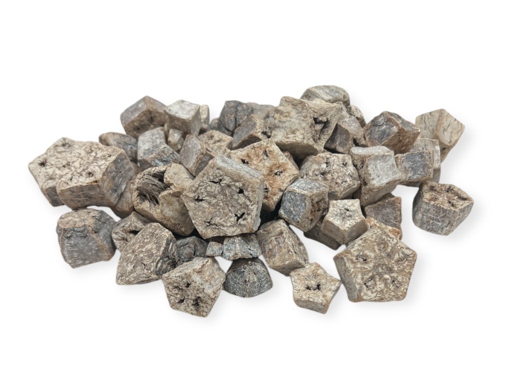 Sušený Mahagón plátky 115g vintage biele