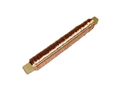 Viazací aranžérsky drôt 0,50mm 80g - medený