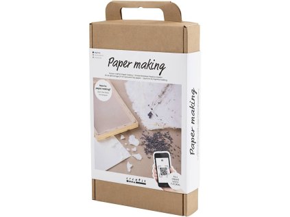 1206 1 sada na vyrobu rucneho papiera s levandulou pre zaciatocnikov