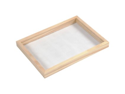 1218 dreveny ram na vyrobu rucneho papiera a5 jednoduchy