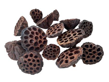 Siušené Lotosové kvety 6–8 cm 1 kg - prírodné