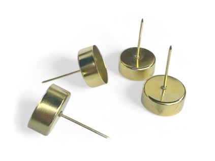 bodce podstavce na cajove sviecky zapichovacie podstavce zlate