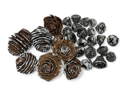 susina plody na aranzovanie vianocna elegancia snow