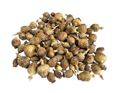 Dried poppy heads 200g small natural
