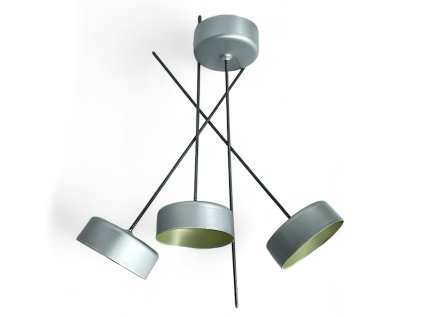 bodce podstavce na sviecky zapichovacie strieborné matné