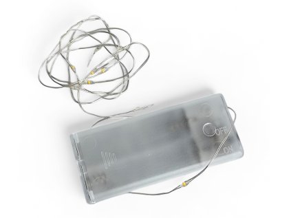 led vianocne svetielka na baterky 1m