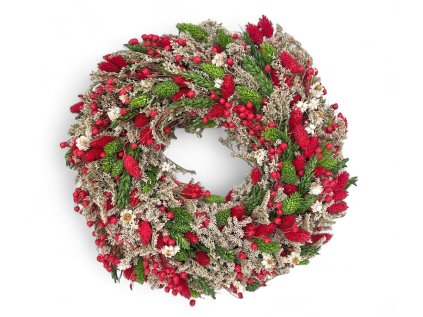 suseny veniec vianoce