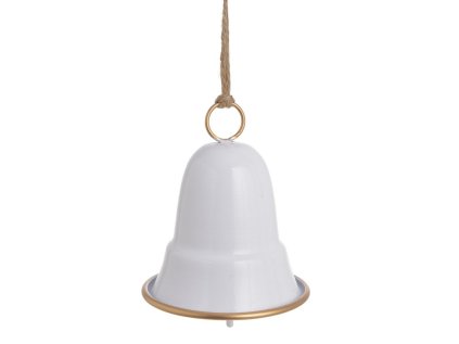large white metal bell