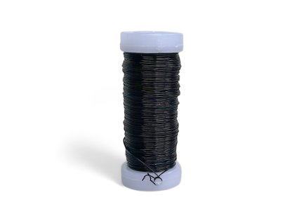 thin floral wire 4mm black1