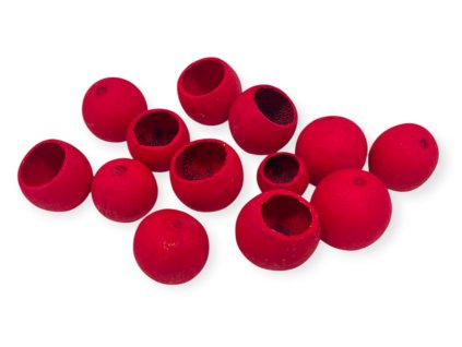 Dried Bell Cup Flowers 4 5cm 13pcs red